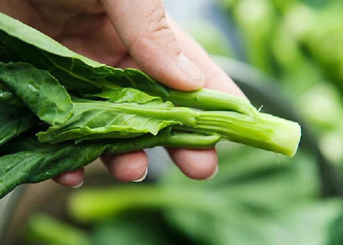 cách nhặt rau cải ngồng - hình 2