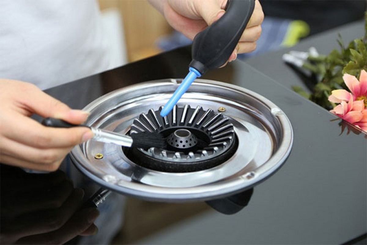 cách sửa bếp ga bị nghẹt - hình 1