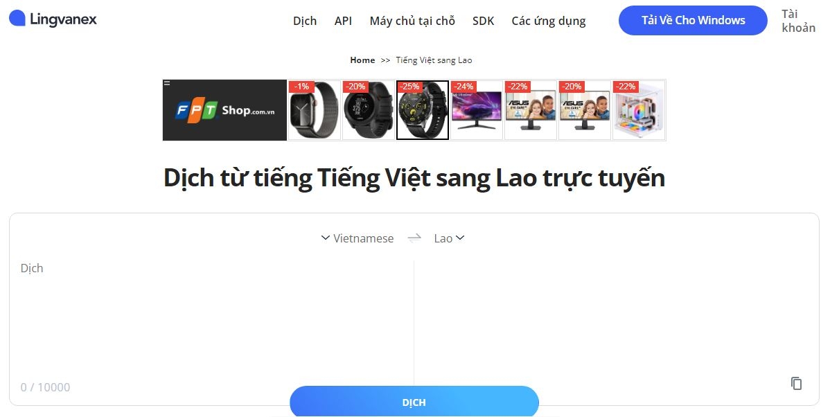 dịch tiếng việt lào