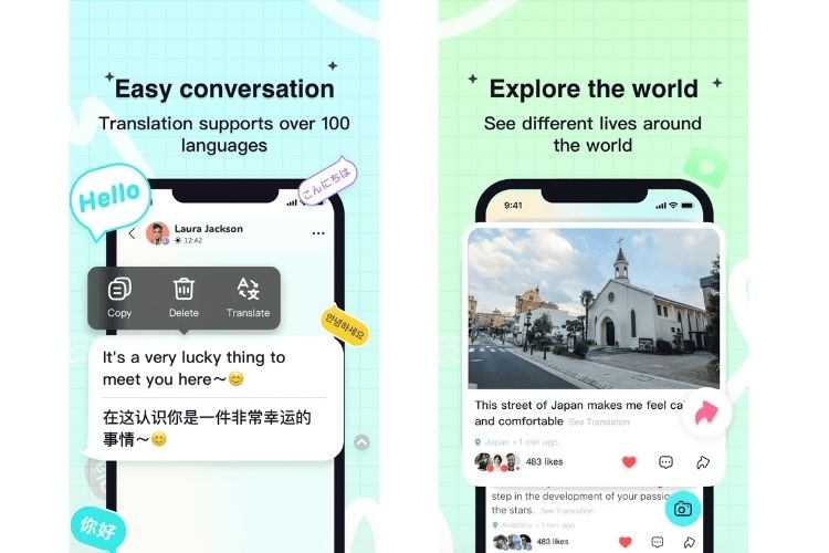 Yeetalk ứng dụng giao lưu kết bạn toàn cầu