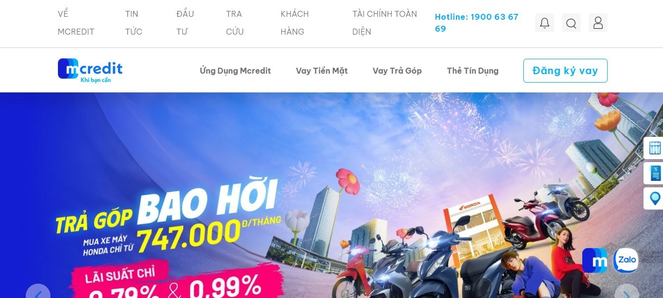 tra cứu khoản vay Mcredit - hình 3