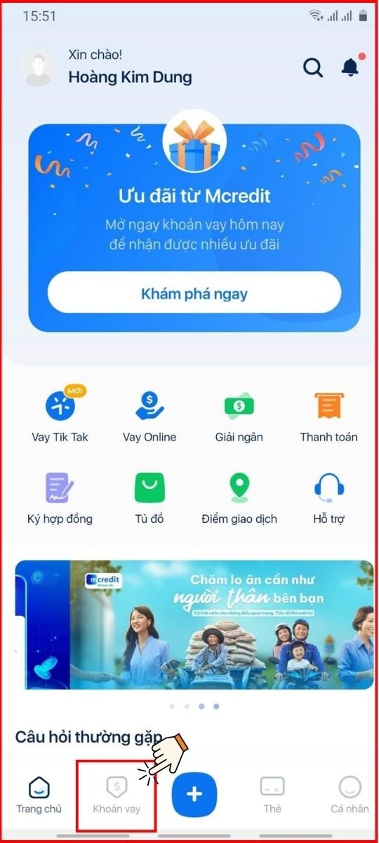 tra cứu khoản vay Mcredit - hình 7