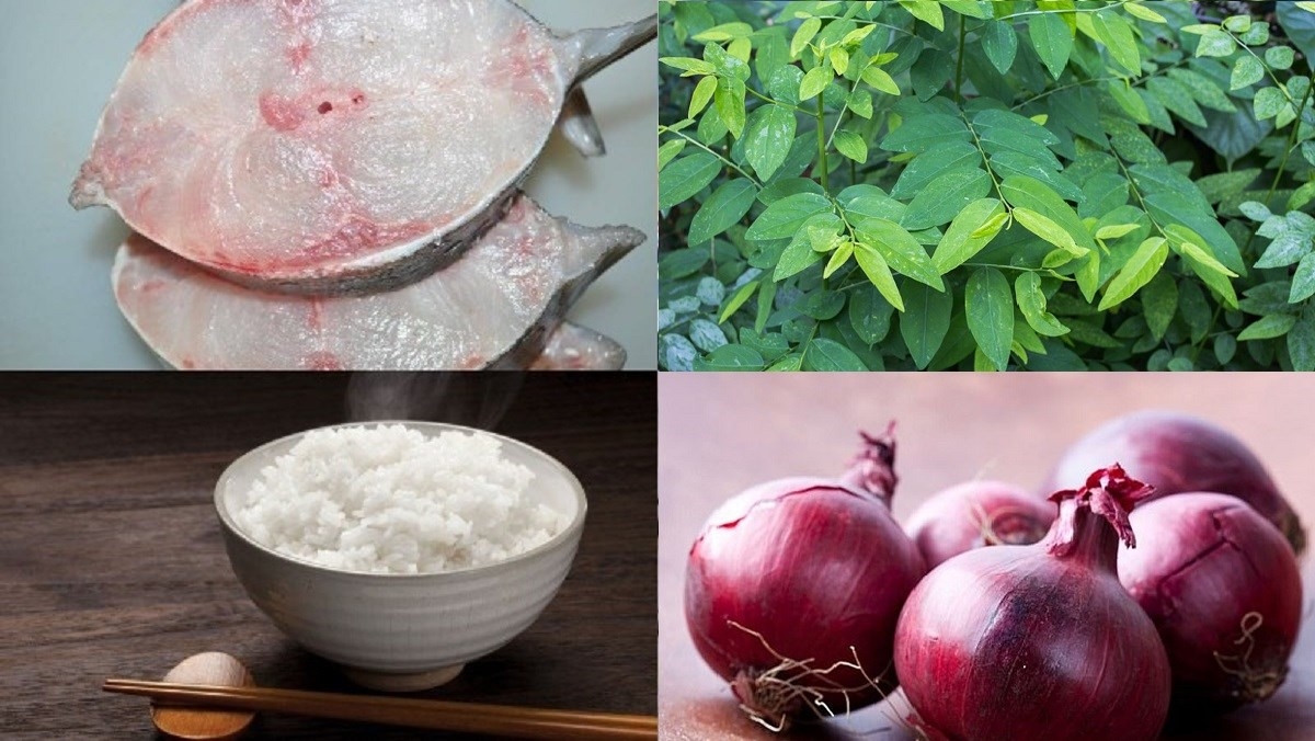 Nguyên liệu nấu cháo cá bớp cho bé