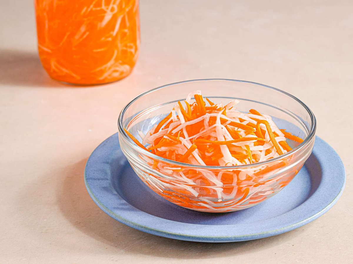 cách làm đồ chua ăn bánh mì - hình 4