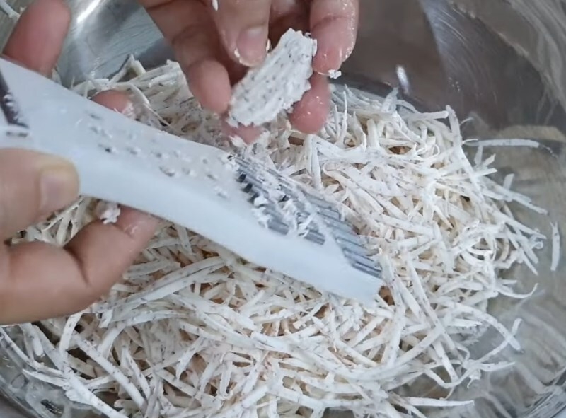 Bào sợi khoai môn
