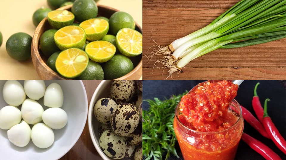 Chuẩn bị nguyên liệu làm sốt tắc