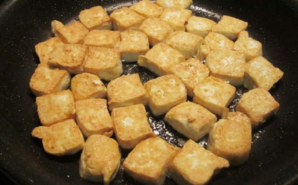 Đậu hũ chiên vàng