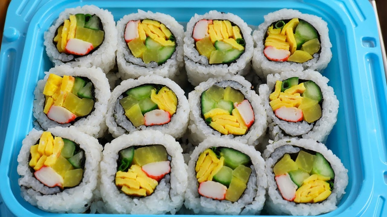 Cách bảo quản kimbap qua đêm đơn giản, dễ thực hiện và không lo ôi thiu, hư hỏng 2