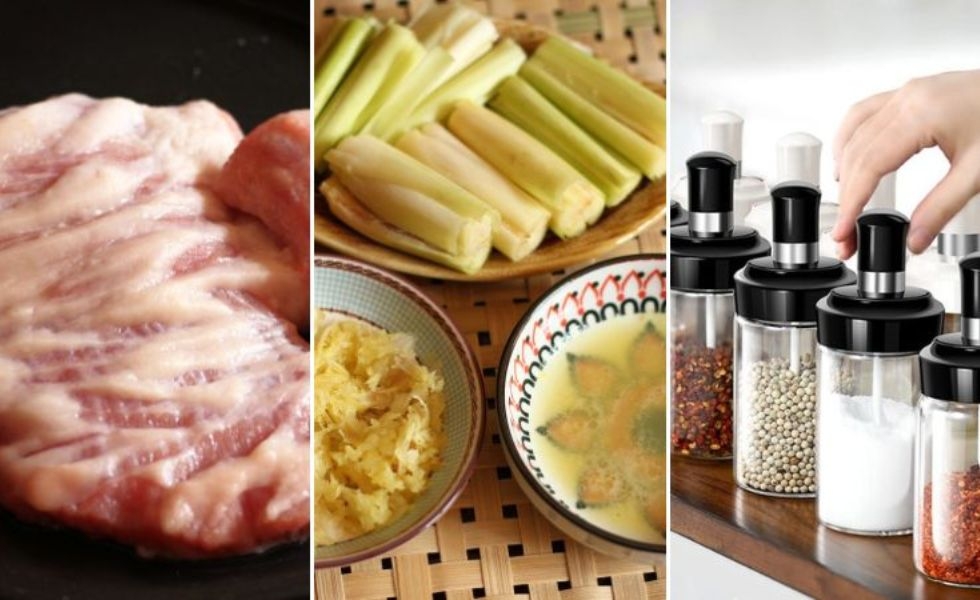 Nguyên liệu làm nọng heo nướng