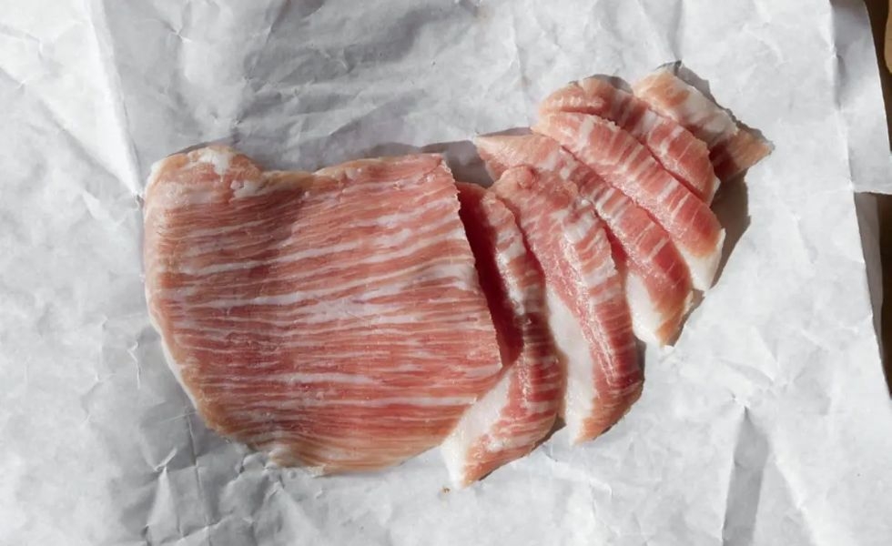 sơ chế nọng heo