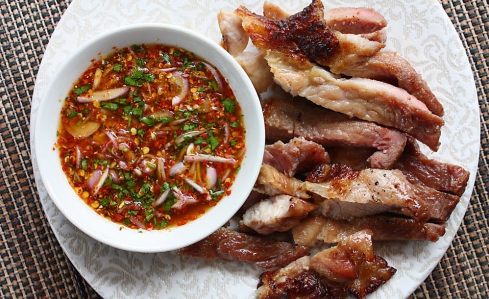 nọng heo nướng ngon