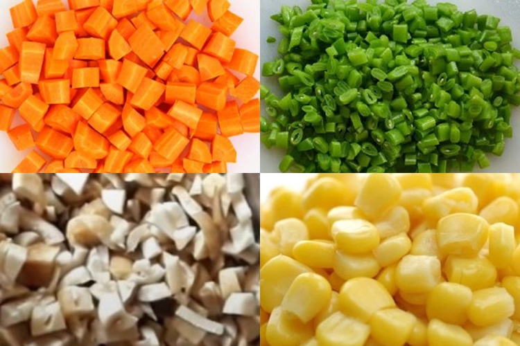 Cách làm cơm chiên trứng rau củ (hình 4)