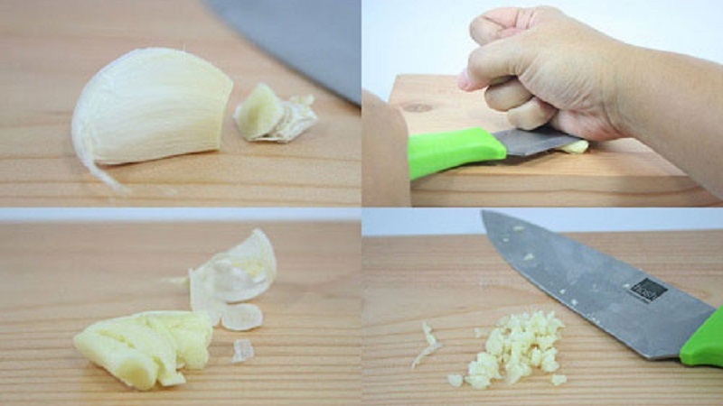 đọt bí xào tỏi 5