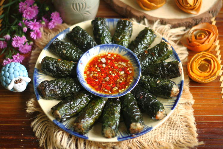 Hướng dẫn làm chả lá lốt bằng nồi chiên không dầu thơm ngon tốt cho sức khỏe - hình 5
