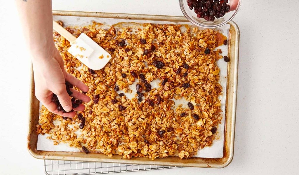 Cách làm granola bằng nồi chiên không dầu đơn giản, ai cũng có thể làm được 3