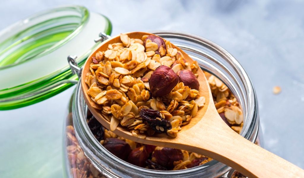 Cách làm granola bằng nồi chiên không dầu đơn giản, ai cũng có thể làm được 4