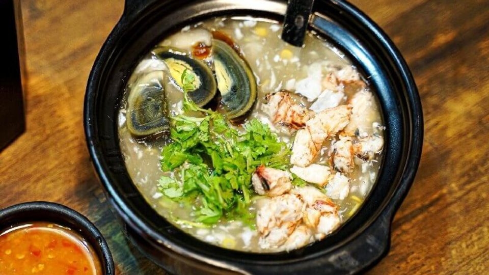 Súp cua trứng bắc thảo