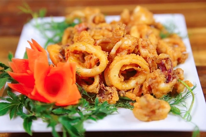 Cách làm mực chiên bơ giòn ngon bắt miệng tại nhà, để lâu cũng không lo bị ỉu 5