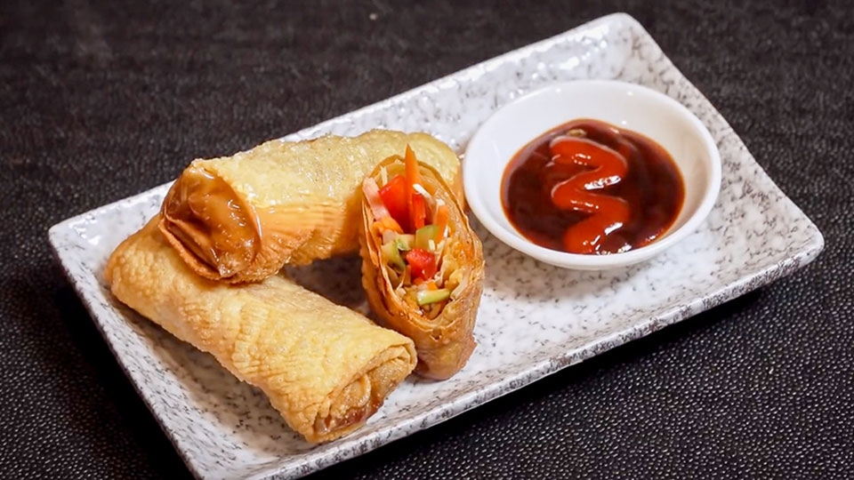 Tăng nguyên liệu ra để giúp giảm calo cho chả giò