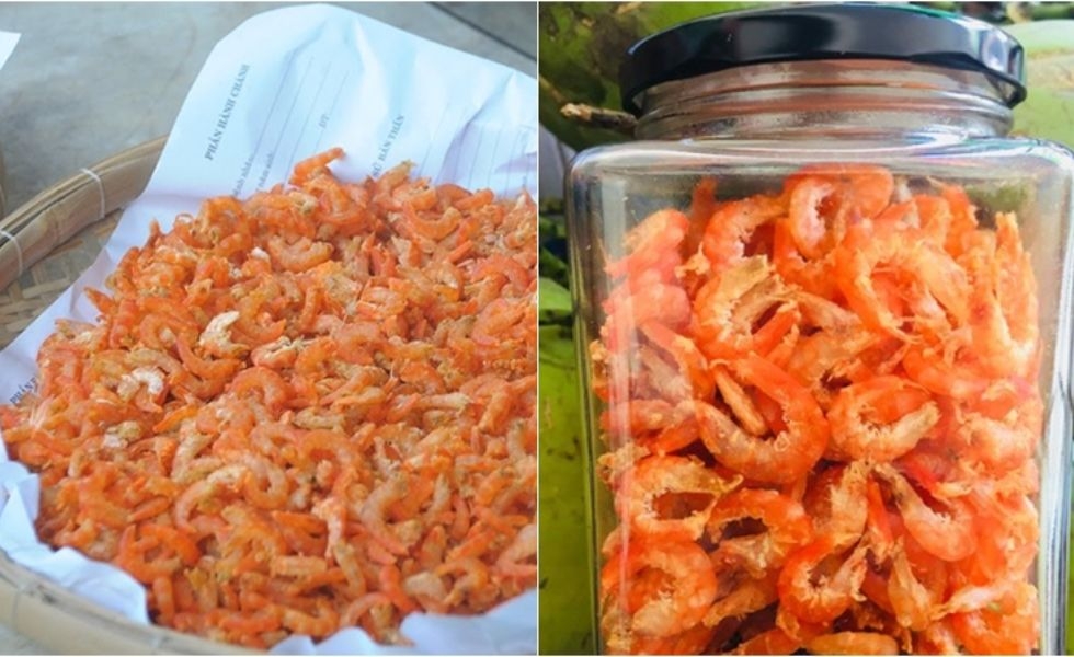 bảo quản tôm khô ngon