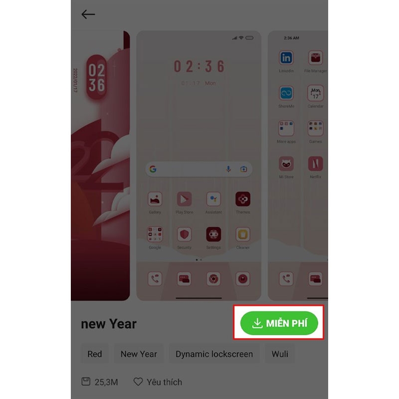 Cách cài theme, icon tết trên điện thoại hình 8
