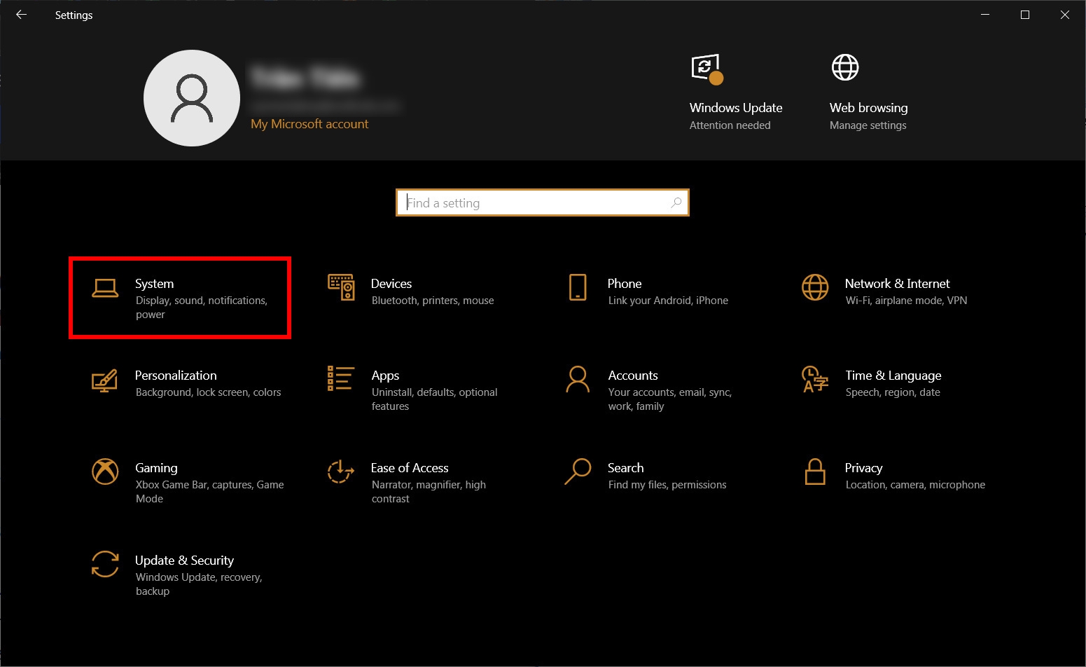 tăng độ sáng màn hình laptop 8