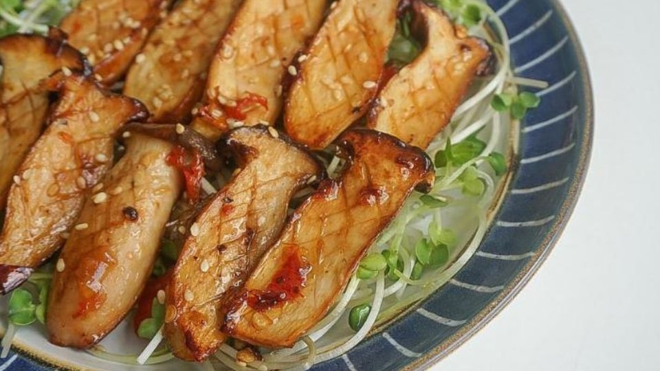 Nấm đùi gà chiên (3)