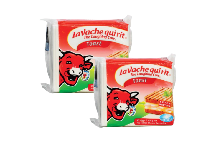 Phô mai lát Con bò cười Sandwich gói 200gr