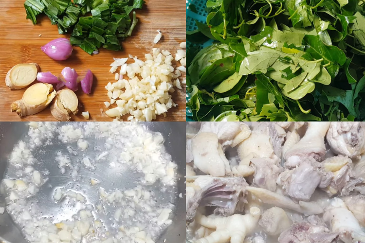 Cách nấu nước lẩu gà lá giang