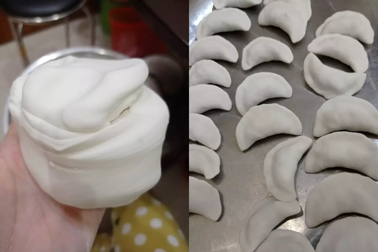 Làm vỏ bánh bèo