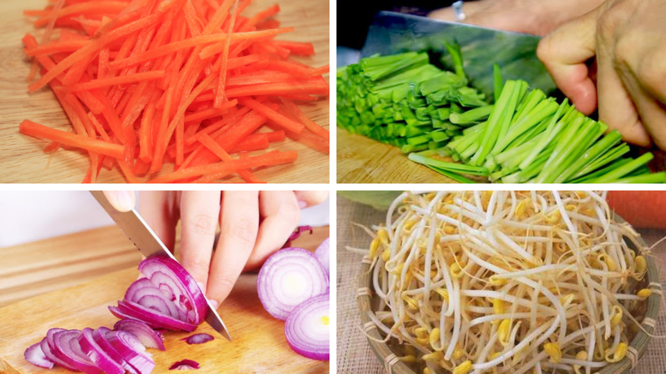 Nguyên liệu làm dưa giá truyền thống