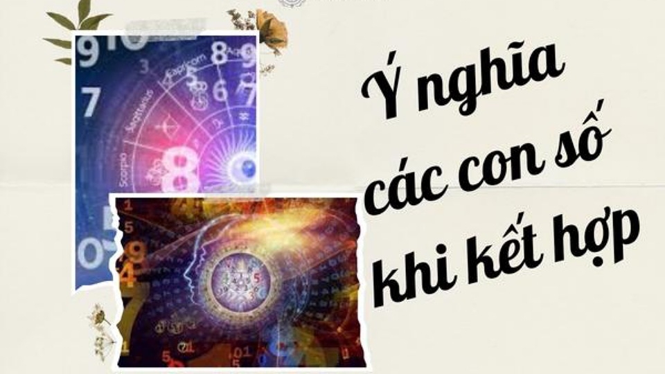 Những con số đẹp khi kết hợp với nhau