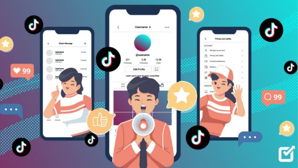 Có một tài khoản TikTok chỉn chu