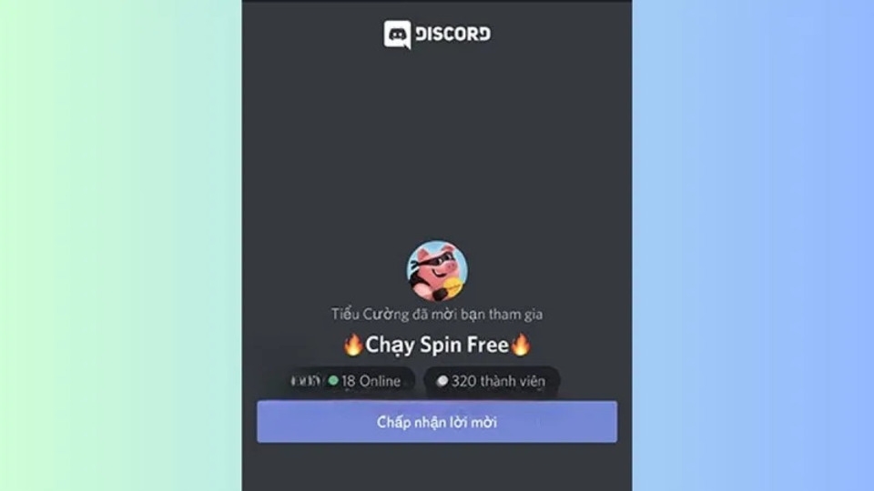 Nhận free coin thông qua Discord