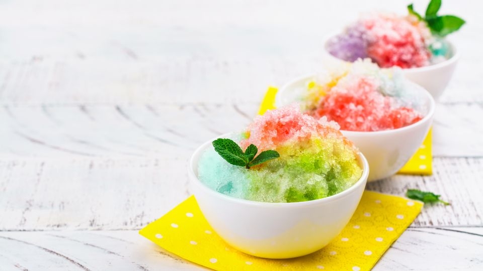 Cách làm siro đá bào sữa đá tuy đơn giản, dễ làm nhất nhưng lại vô cùng hấp dẫn