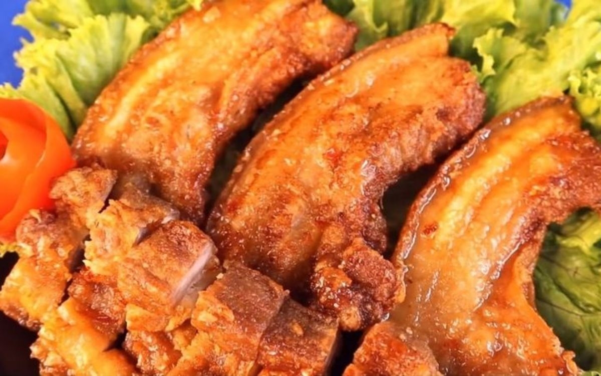 Cách ướp thịt chiên mặn