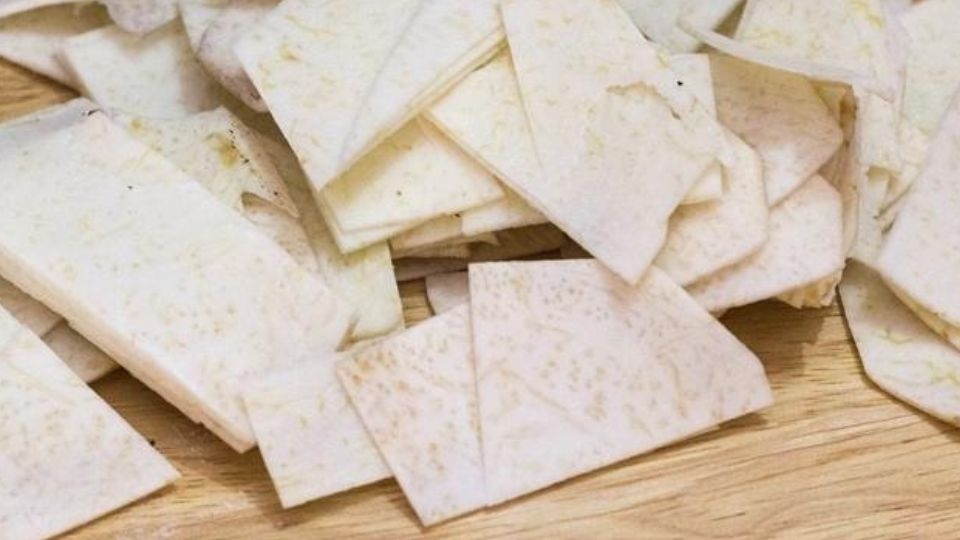 Cách làm khoai môn chiên nước mắm (6)