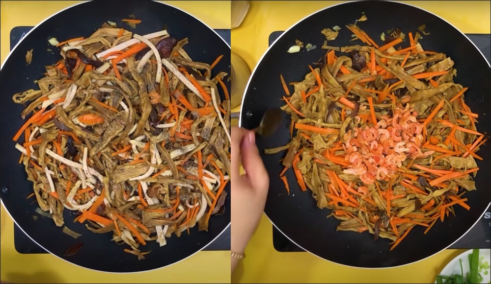 Cách xào các nguyên liệu khác