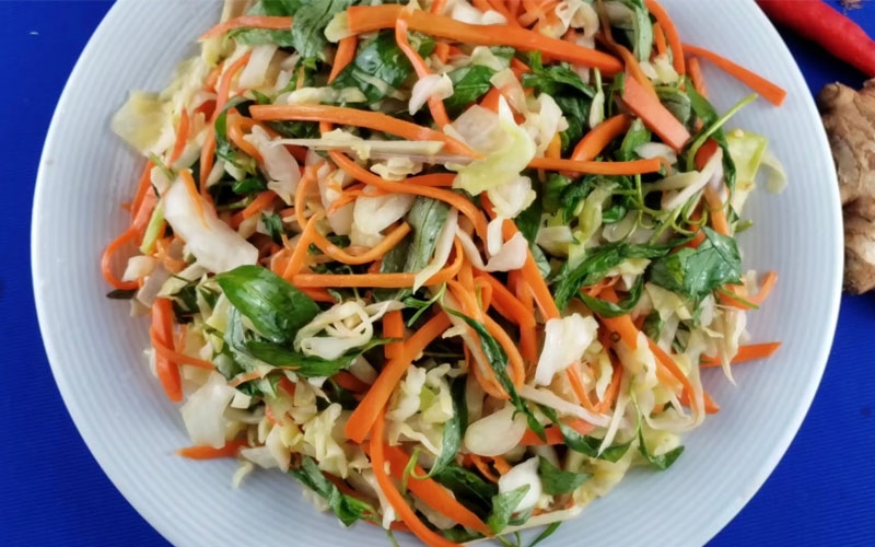 cách làm đồ chua ăn liền 5
