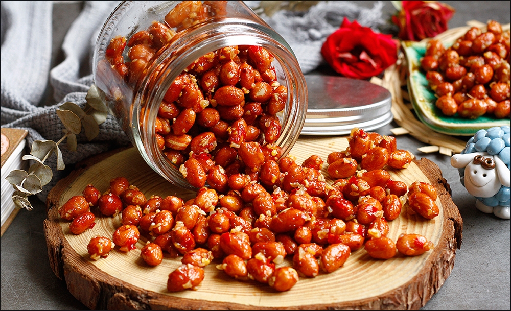 cách bảo quản đậu phộng rang mắm