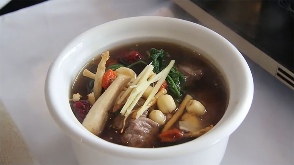 Thành phầm thịt dê hầm thuốc bắc