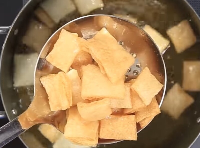 Chiên bánh phở