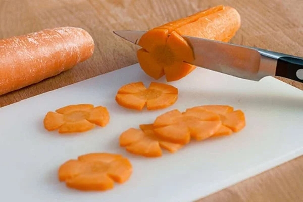 Cà rốt cắt lát tròn