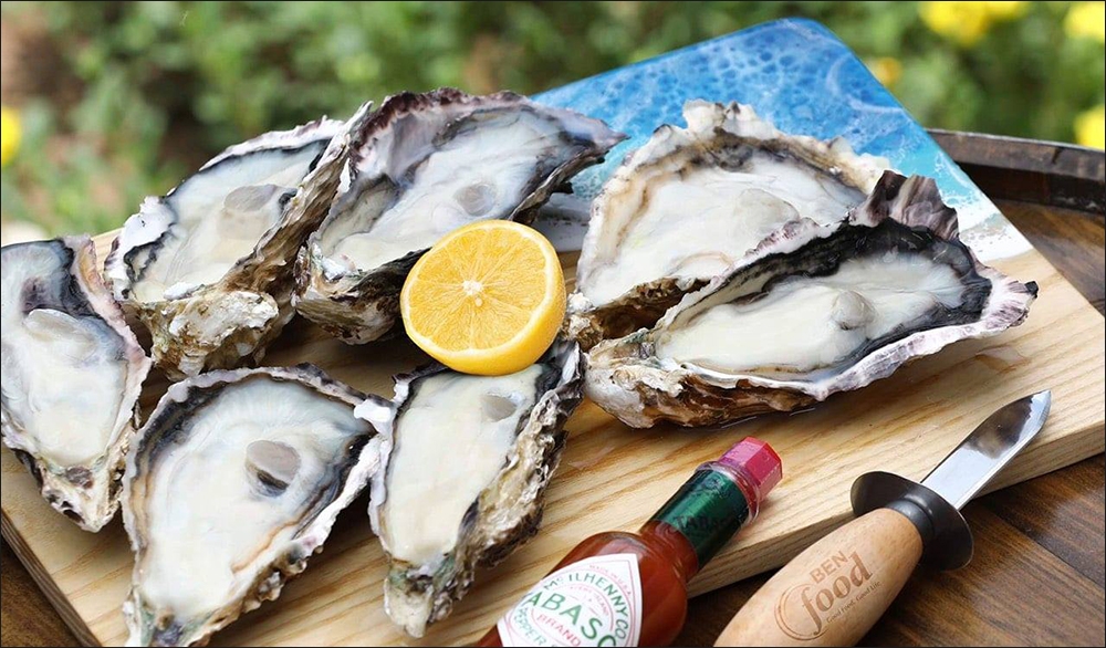 Dinh dưỡng có trong hàu sống
