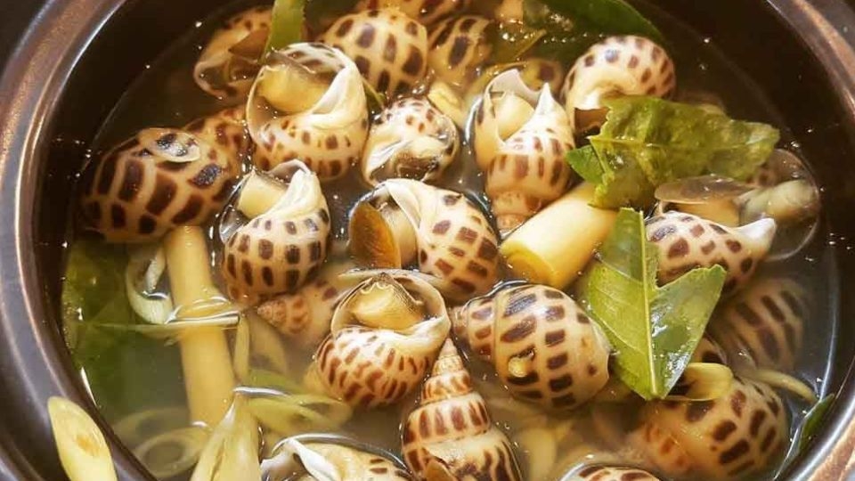 Cách luộc ốc hương (5)