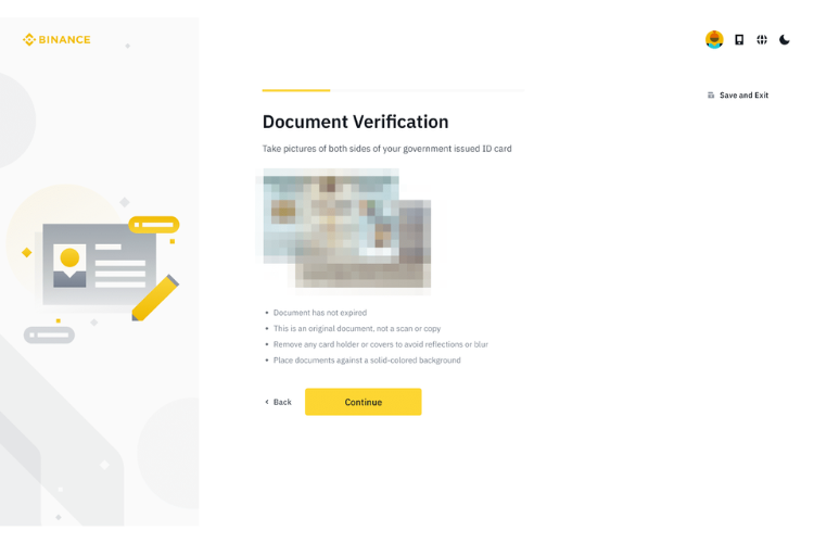 Xác minh danh tính trên Binance trên website - Hình 6