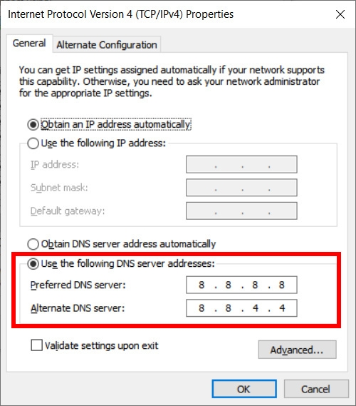 facebook bị từ chối truy cập 19