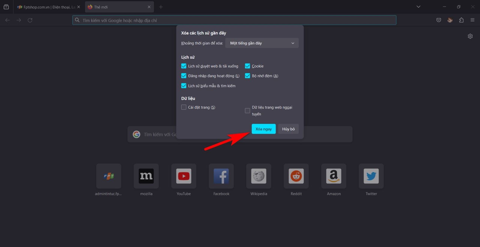 facebook bị từ chối truy cập 9
