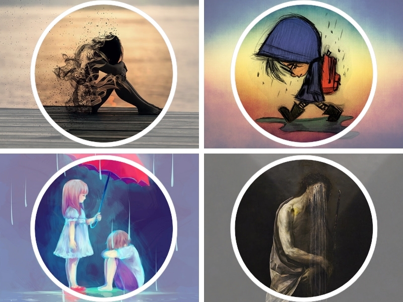 Ảnh avatar đẹp buồn 3