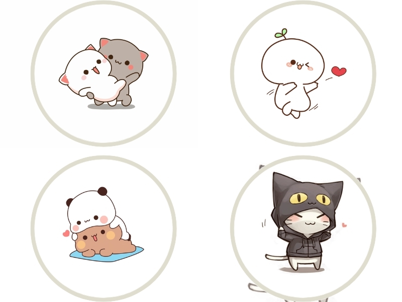 Ảnh avatar hoạt hình đẹp, dễ thương 1